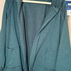 YAK & YETI Open Front Hoodie Cardigan